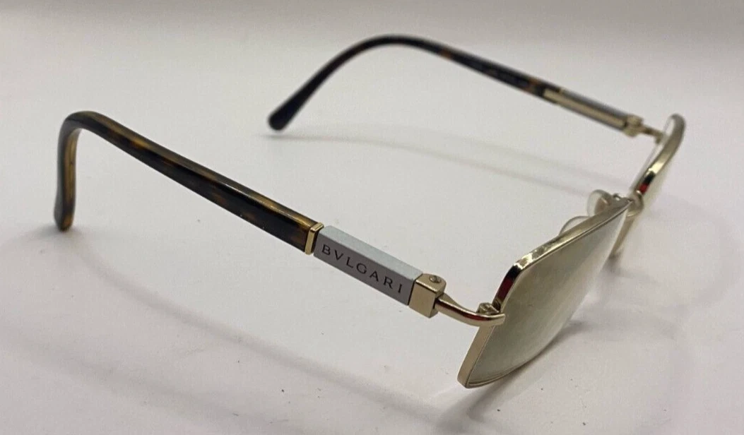 BVLGARI EYEGLASSES FRAMES ONLY 1059 278 BROWN TORTOISE FULL RIM 55 18 140