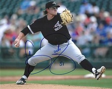 CARSON FULMER 'CHICAGO WHITE SOX' ROOKIE PITCHER SIGNED 8X10 PICTURE *COA 4
