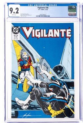 VIGILANTE #36 CGC 9.2 DC Comics 1st Time Meeting PEACEMAKER Season 2 Confirmed!