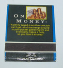 Joe's Smooth Philosophy Matchbook 20 Matches Camel Cigarettes Cool On Money! — photo 2