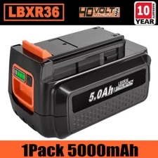 40V 5.0Ah Battery Replacement for Black and Decker 40 V Lithium Battery LBXR2036