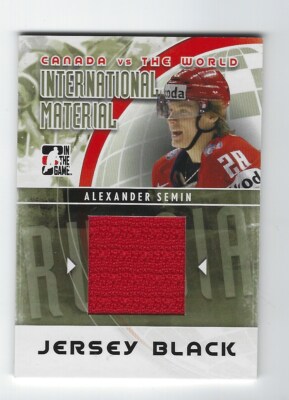 2011-12 ITG Canada vs. The World #IMM-12 Alexander Semin International Material