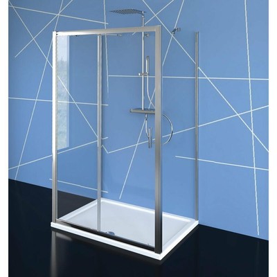 EASY LINE Duschkabine -U-Kabine 1000x1000mm, L/R Variante, Klarglas
