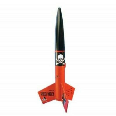 Estes Rocket #0651 Der Red Max Skill Level 1~MINT IN PACKAGE