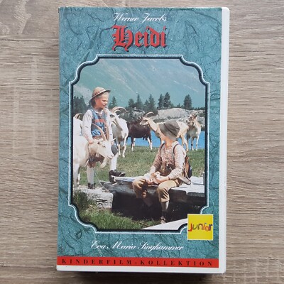 Heidi VHS Video Kassette in OVP Werner Jacobs Eva Maria Singhammer