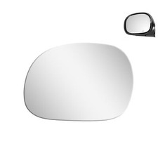 Mirror Glass For 1997-2003 Ford F150 1997 Ford F350 Adhesive Side Left LH