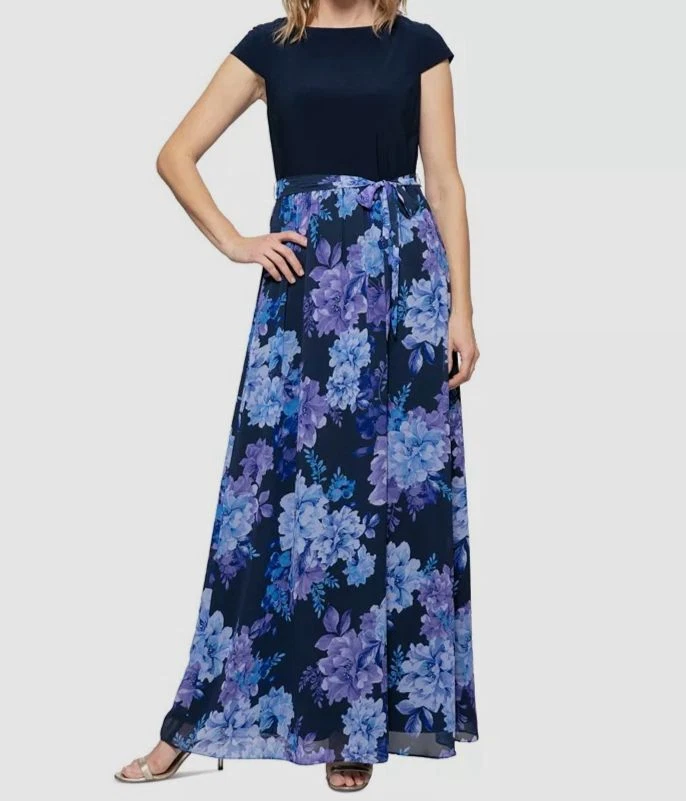 chinese dress ladies Floral Maxi Dress Women Patchwork Floral Flowy Maxi Dress Y2k Spaghetti  Strap V Neck Beach Dresses (Blue,Small) at Amazon Women's Clothing store