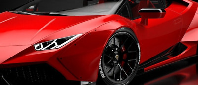 Lamborghini 1:18 Race Car 12 Classic Custom Concept Promo 24 Carousel Red