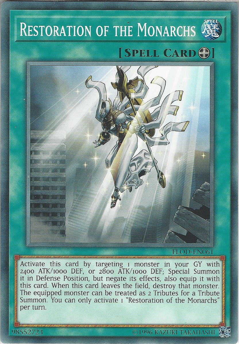 Yu-Gi-Oh: RESTORATION OF THE MONARCHS - FLOD-EN061 - Common Card Yu-Gi-Oh: RESTORATION OF THE MONARCHS - FLOD-EN061 - Common Card