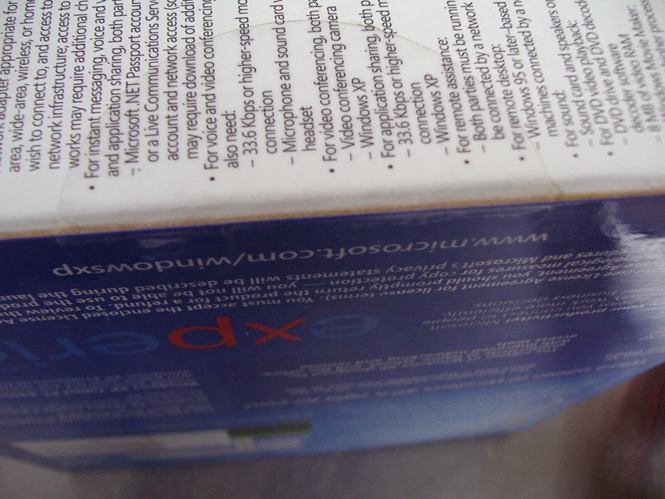 Microsoft Windows XP Professional w/SP2 Full English Retail MS WIN PRO =SEALED= - Image 4 of 4