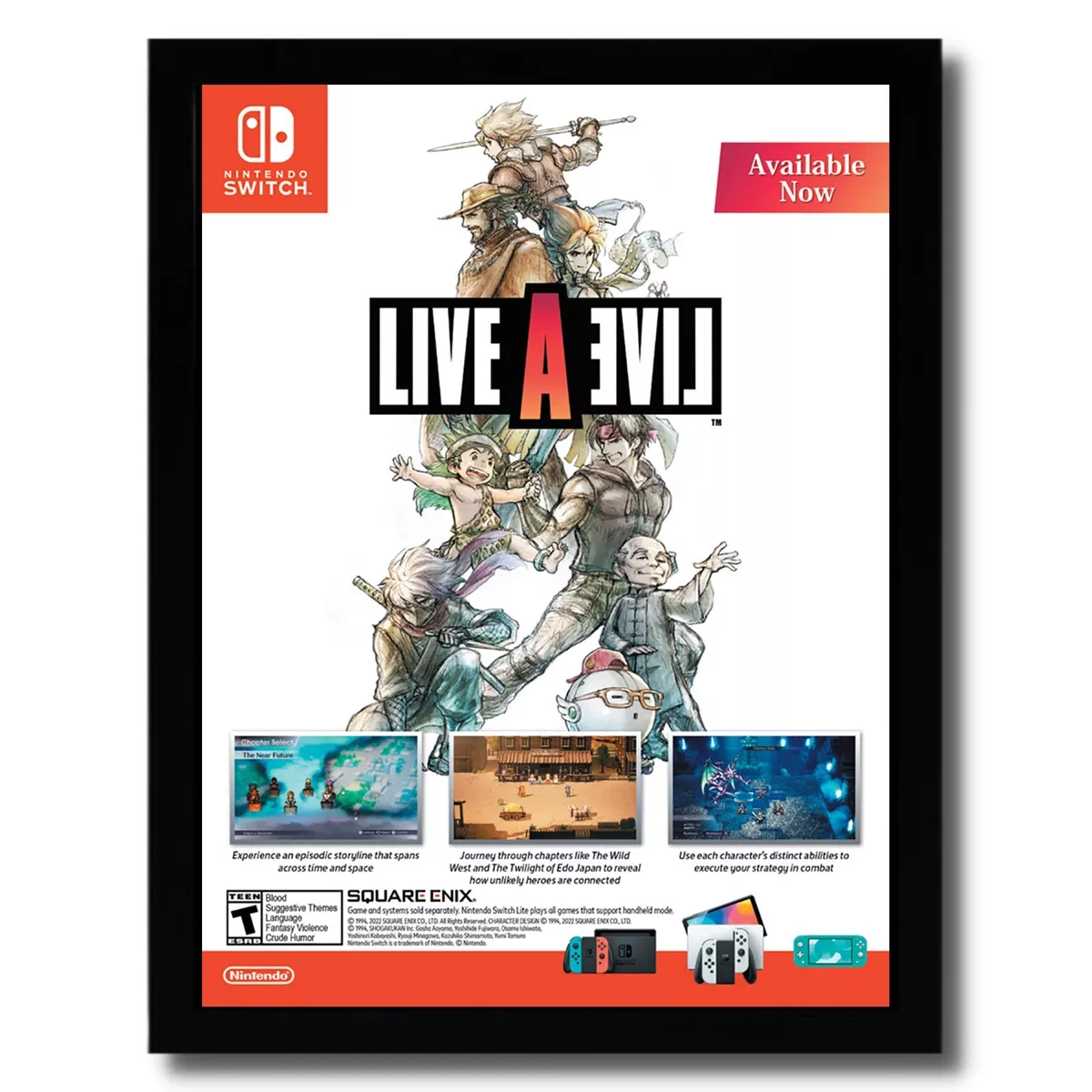 Live A Live (2022), Switch Game