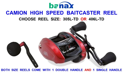 banax magma baitcaster reel Kaigen 1500TM Electric Fishing LAVA TX Baitcaster Reel