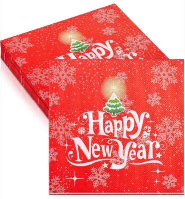 Servietten Silvester Party Countdown Feier Servietten x 30 Partytisch