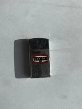 1978 TEXACO Oil Company Zippo Slim Advertising Lighter