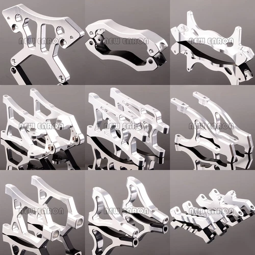 Aluminum Upgrade Part SILVER FOR RC 1/5 HPI Racing Baja 5B SS 5T 2.0 Rovan Buggy