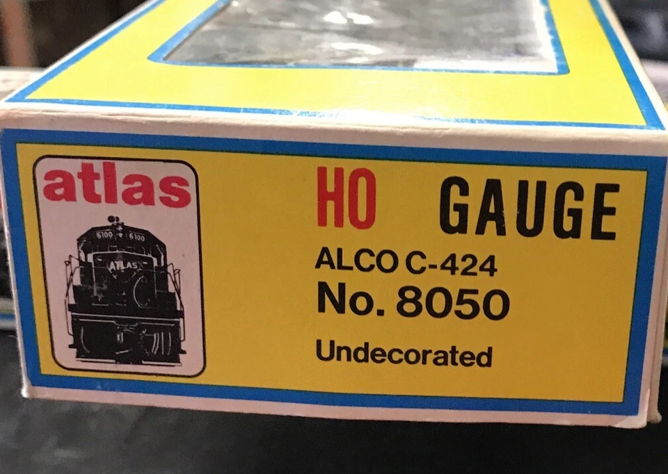 Atlas  8050 Alco C- 424 Csx Locomotive. ( B1 ) - Image 4 of 4