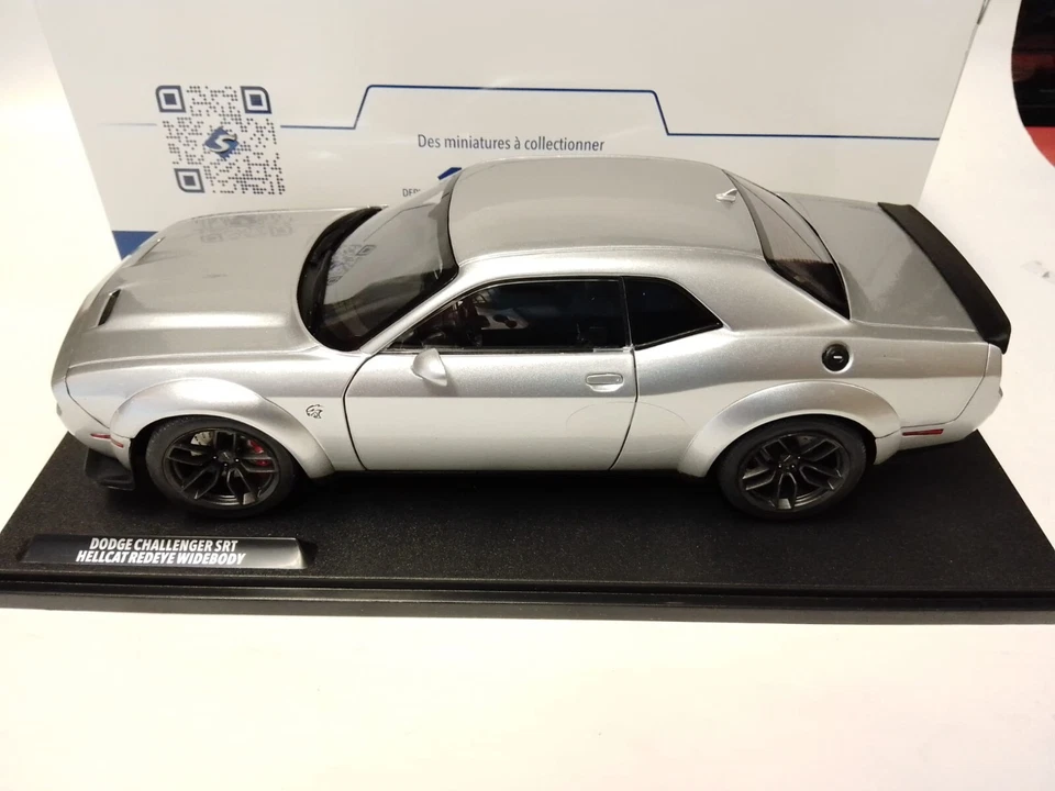 Solido Dodge Challenger SRT Hellcat redeye widebody nickel 2023 1/18 S1805711 - Immagine 4 di 4