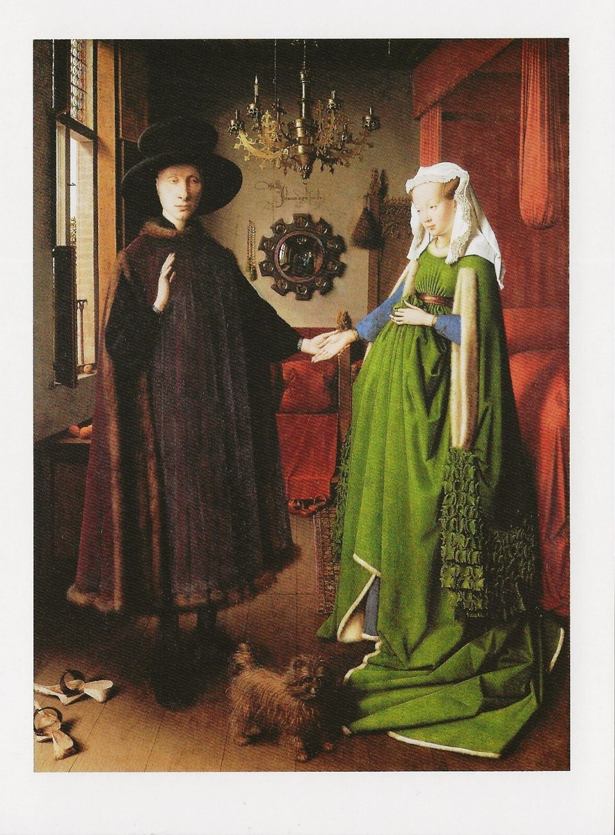 Postcard Jan Van Eyck 