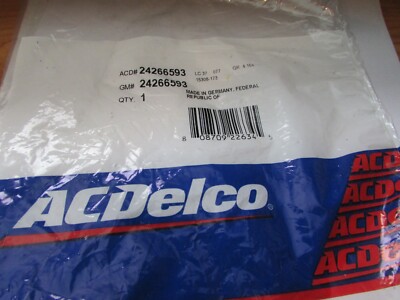 Auto Trans Clutch Housing Fluid Seal Ring ACDelco/GM # 24266593 * NEW / OE *