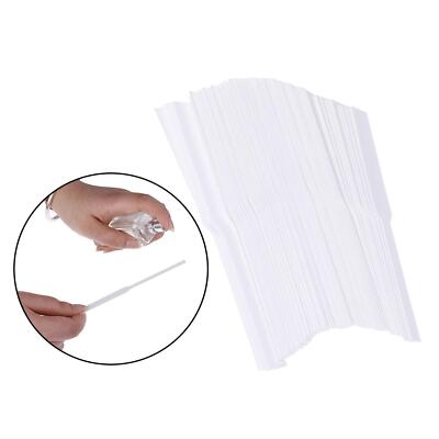 100 Stück Testpapierstreifen für ätherische Öle 130*12 mm Duftstift für den täglichen Gebrauch
