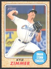 2017 Topps Heritage Minor League Edition Kyle Zimmer #149