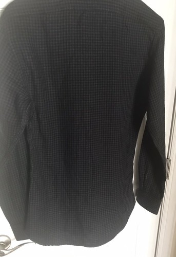 $350 RALPH LAUREN Black Label Mangas Largas Franela Camisa Deportiva Talla Pequeña Negra - Imagen 10 de 10