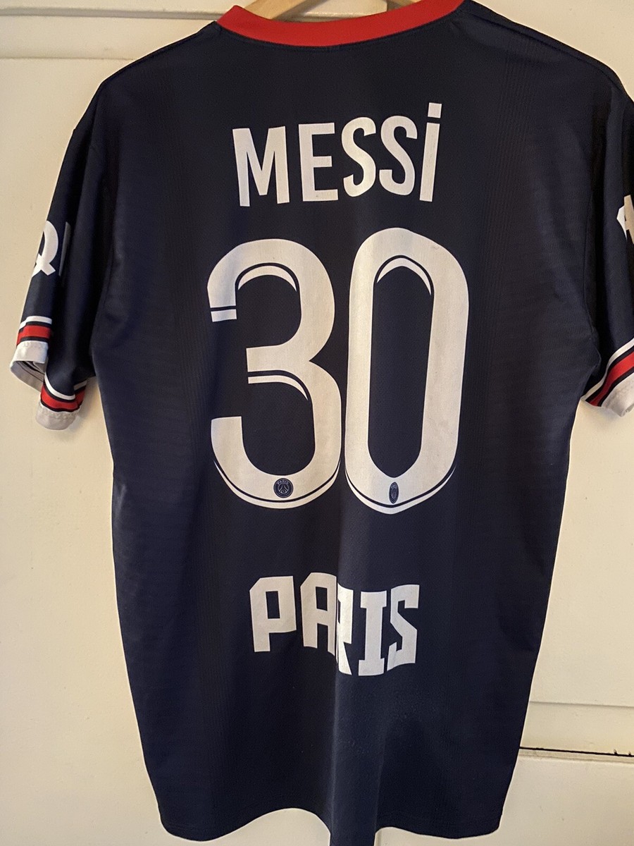 Lionel Messi - Soccer Jersey Paris Saint Germain Accor Live