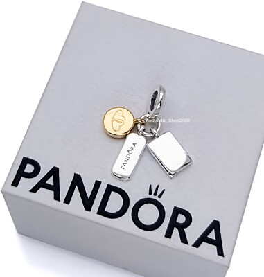 New 100% Authentic PANDORA 14K & 925 Friendship Triple