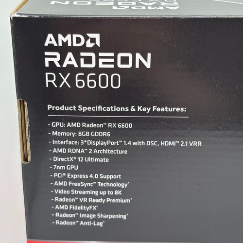 ASRock Challenger AMD Radeon RX6600 CLD 8G 8GB GDDR6 Grafikkarte PCIe 4.0 gebraucht - Bild 8 von 19