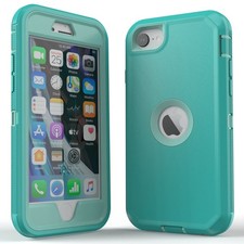Case For Apple iPhone 8 7 6 6s Plus Heavy Duty Shockproof Cell Phone Cover Green