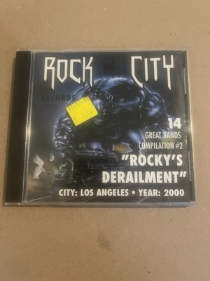 ROCKY'S DERAILMENT Compilation CD LA Bands Inner Adiction **Buy 2 Get 1 Free**