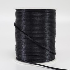 2 mm x 330 Feet Satin Nylon Cord, Silky Smooth Nylon String for Jewelry Makin...