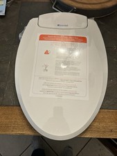 Brondell S101-RW Non-Electric Bidet Toilet Seat Round White / Bidet only.