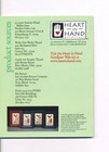 Heart in Hand SUMMER BIRD Cross StitchSS Leaflet ONLY ~ flower / simple sampler — photo 4