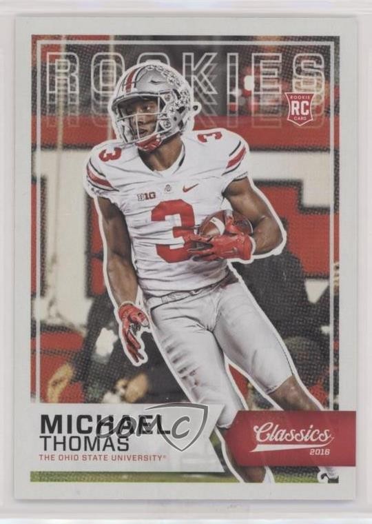 2016 Panini Classics Rookies Michael Thomas #297 uk2