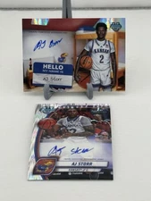 2024-25 Bowman Chrome University #CDS-AS AJ Storr Campus Dorms On Card Auto plus