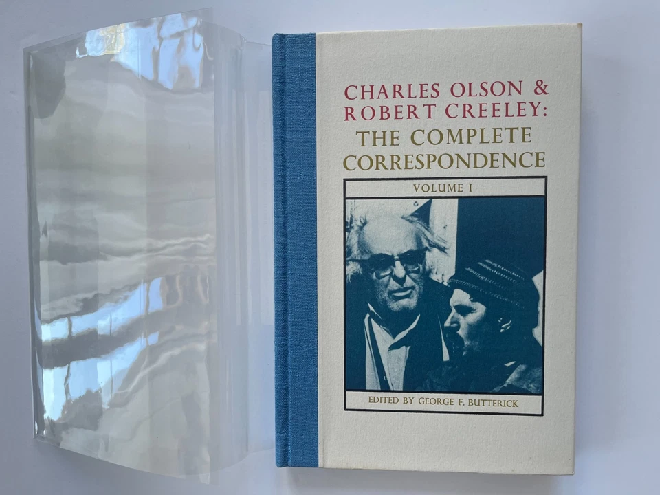 Charles Olson & Robert Creeley The Complete Correspondence Volume 1 / SIGNED 1st - Image 3 of 4