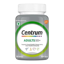 Centrum Adults Age 50+ for Anti-inflammatory & Promote Heart Health | 30 Tablets