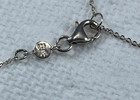 Kit Heath Sterling Silver 925 Kids Alphabet Flower Initial q Necklace 12-14" NWT — photo 4