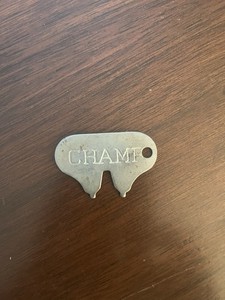 Golf Cleat Tool - CHAMP - Shoe Spike Wrench / Key - Vintage