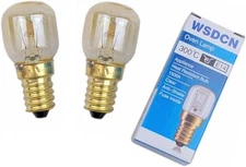 2 Pack, Fulfilled by Amazon, WSDCN E14 T25 25W 120V 120 Volt 125V 110V~130V