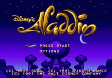 Disney's Aladdin - Sega Genesis Game