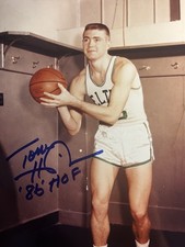 Autograph Photo Tom Heinsohn Boston Celtics HOF NBA Legend