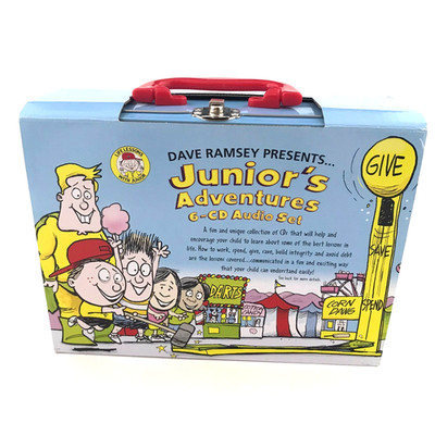 Dave Ramsey Junior's Adventures 6-CD Audio Set Financial Peace with Lunch Box