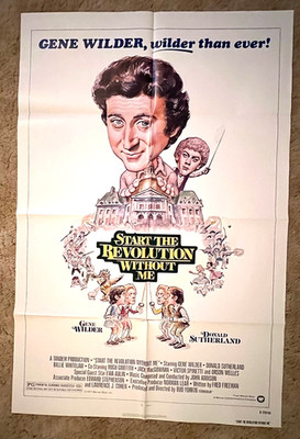 Start the Revolution Without Me 1970 Movie Poster 27x41 Wilder Sutherland