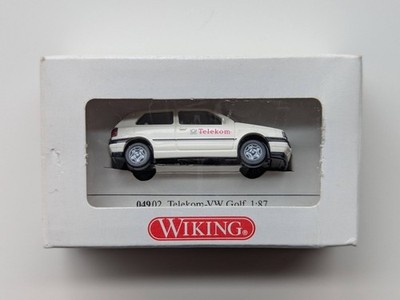 Wiking 1:87 Scale Volkswagen VW MK3 2-Door Golf 049 02 White Telekom
