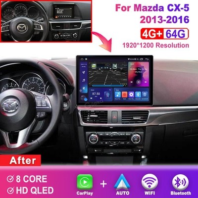 12.5'' 2K Screen 4+64G Carplay For MAZDA CX-5 2013-2016 Android Car Radio