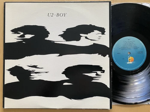 U2- BOY 1980 US 1ST VINYL PRESS CLASSIC ROCK NEW WAVE POST PUNK INNER VG+/EX