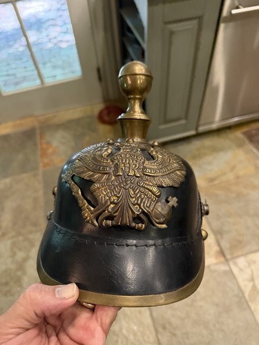 WW1 German spike Helmet High Quality Reproduction