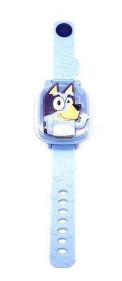 VTech Bluey Kids Talking Interactive Watch Blue Silicone Band- Working